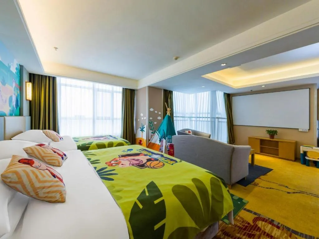 Bed in Vienna Hotel Shandong Qingzhou Ancient City