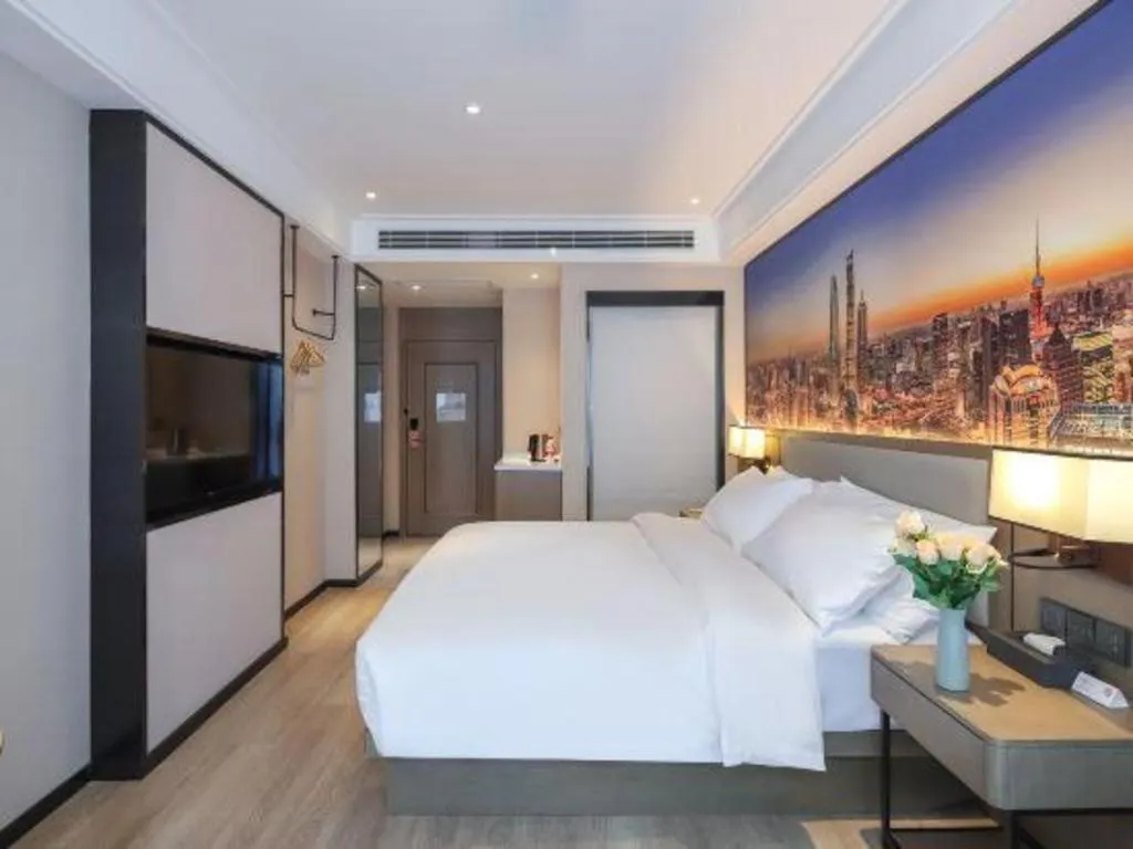 Bed in Vienna Hotel Tianjin Jinzhong Street