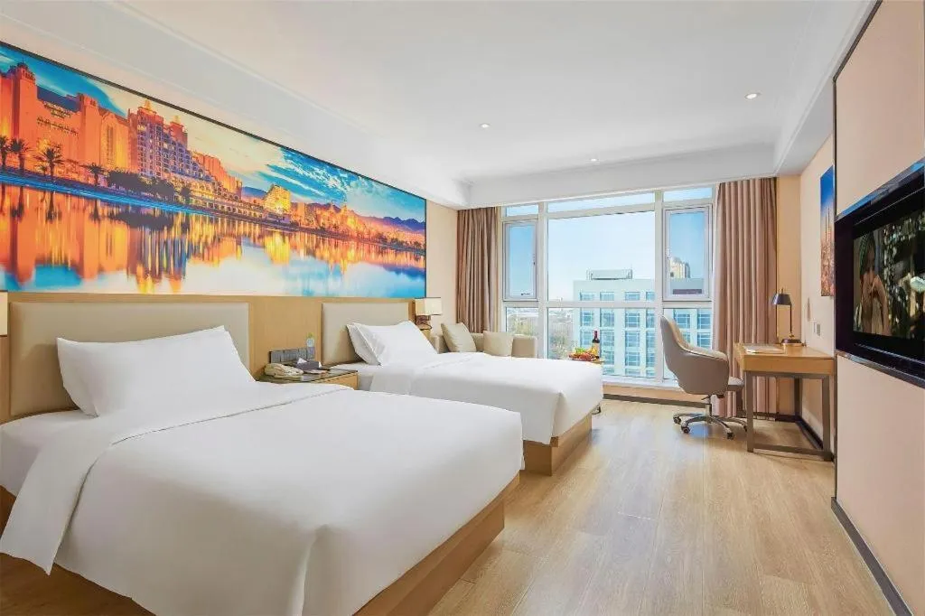 Bed in Vienna Hotel Tianjin Jinzhong Street