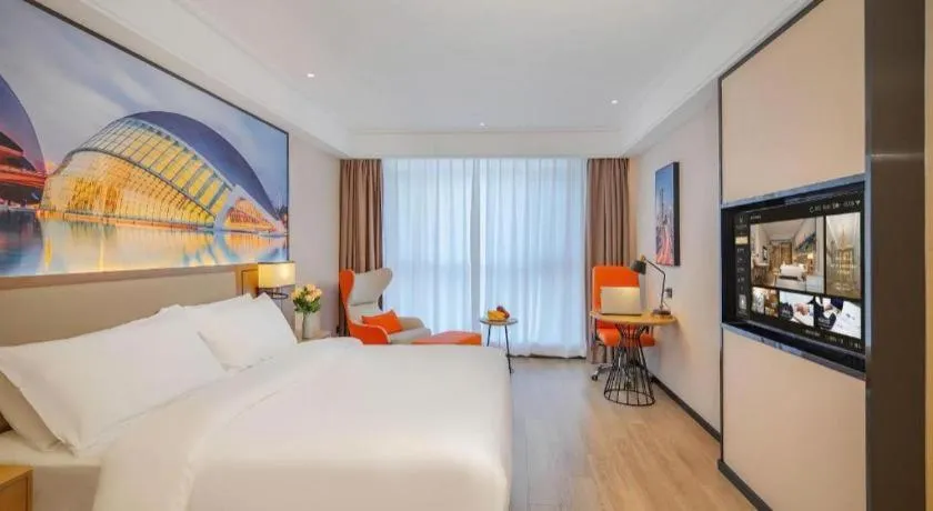 Bed in Vienna Hotel Tianjin Jinzhong Street