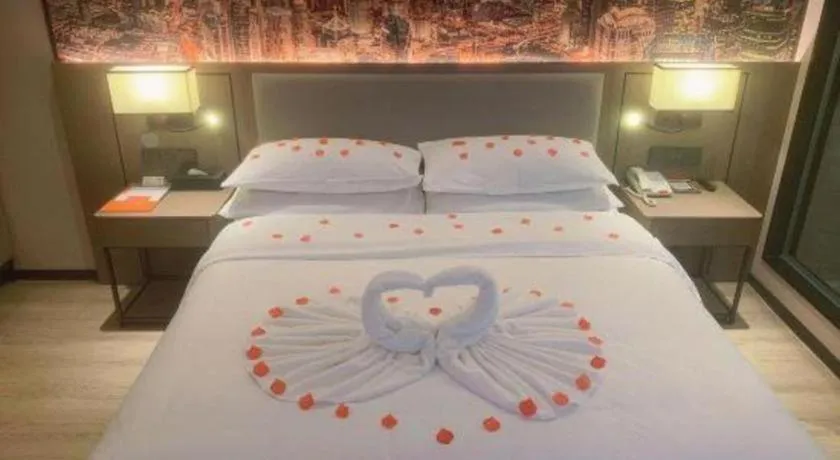 Bed in Vienna Hotel Tianjin Jinzhong Street