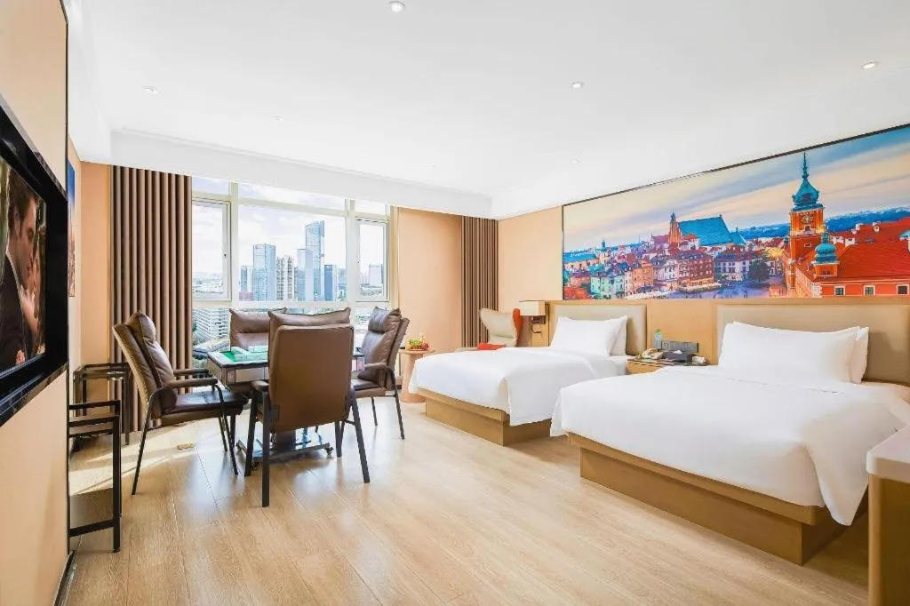 Bed in Vienna Hotel Tianjin Jinzhong Street