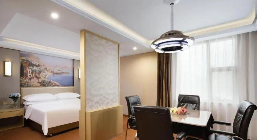 Bed in Vienna Hotel Nanchang Wanli