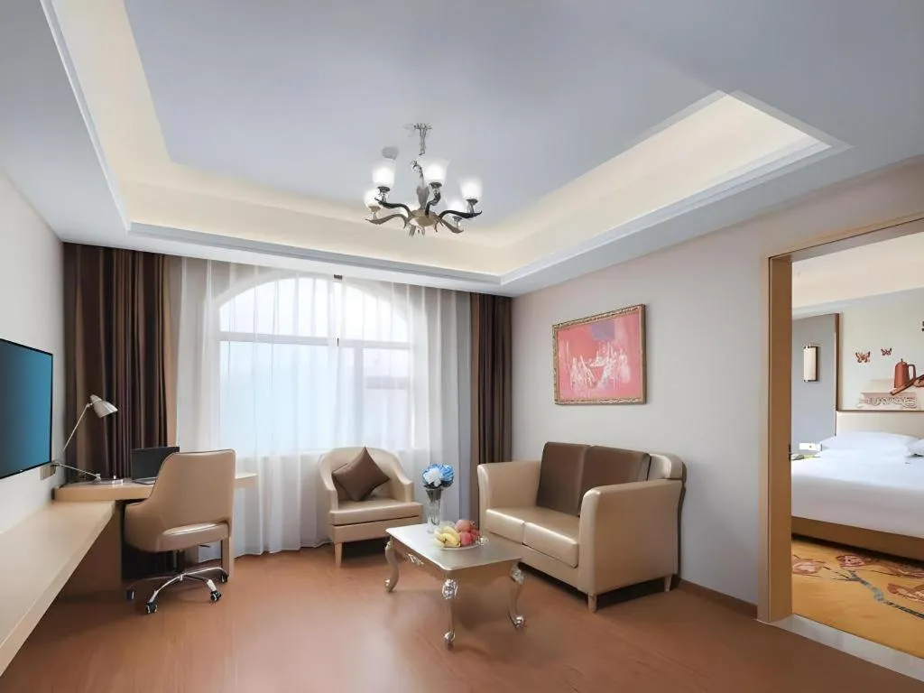 Bed in Vienna Hotel Nanchang Wanli