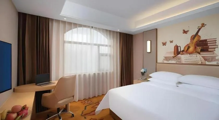 Bed in Vienna Hotel Nanchang Wanli