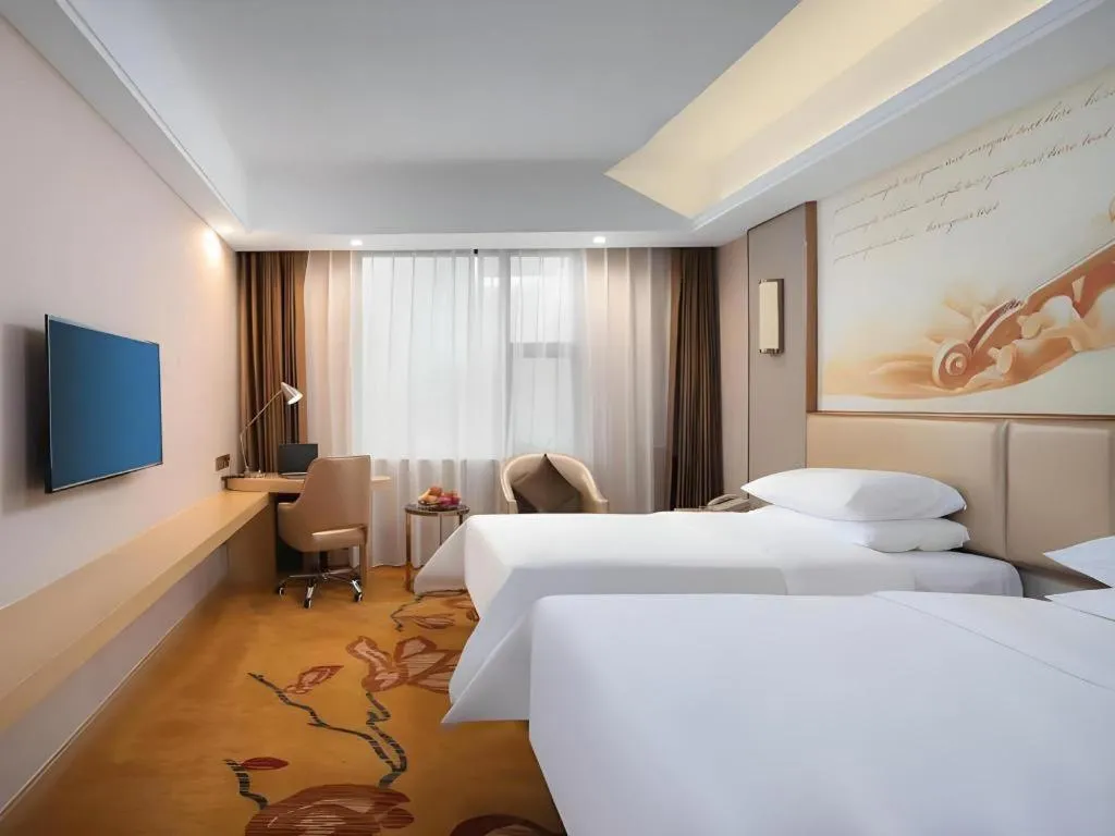 Bed in Vienna Hotel Nanchang Wanli