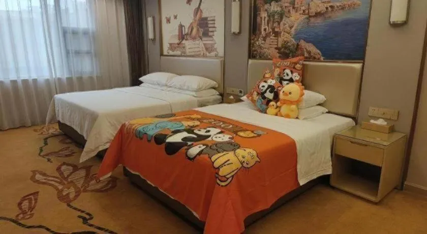 Bed in Vienna Hotel Nanchang Wanli