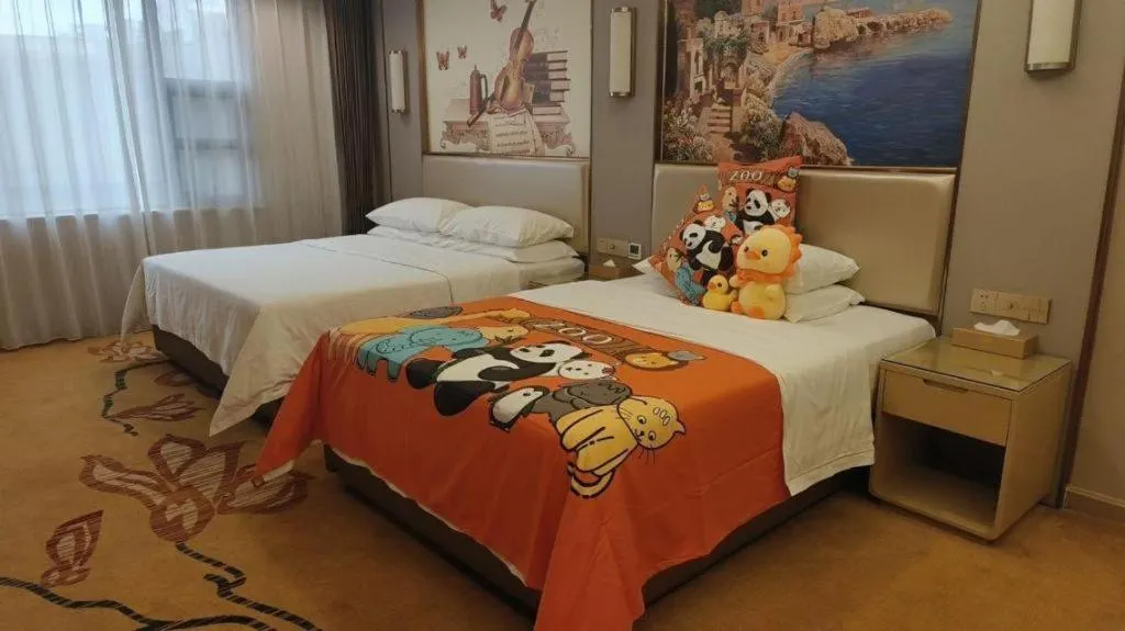 Bed in Vienna Hotel Nanchang Wanli