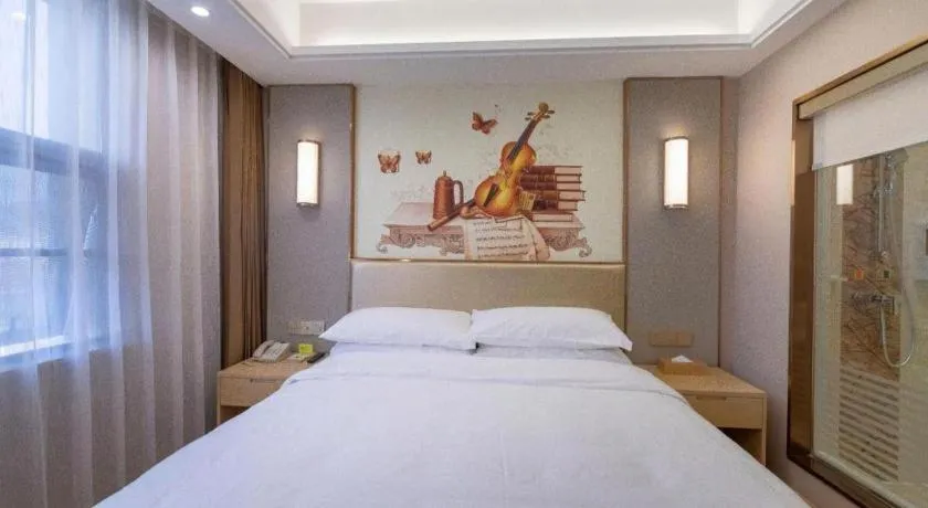 Bed in Vienna Hotel Nanchang Wanli