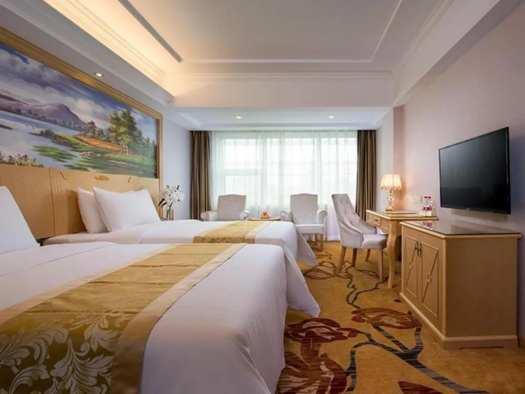 Bed in Vienna Hotel Hangzhou West Lake Qingchun Road