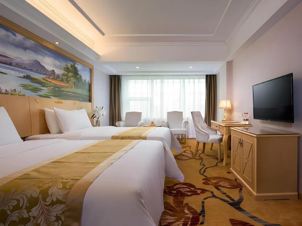 Bed in Vienna Hotel Hangzhou West Lake Qingchun Road
