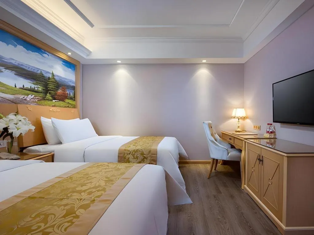 Bed in Vienna Hotel Hangzhou West Lake Qingchun Road