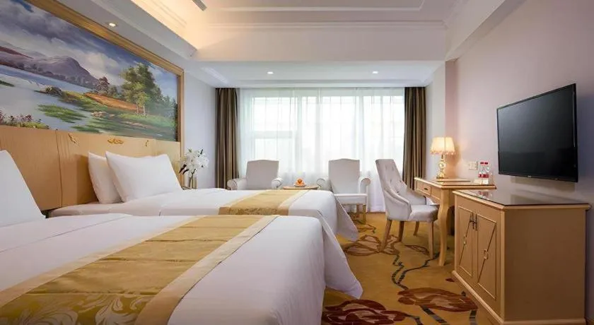 Bed in Vienna Hotel Hangzhou West Lake Qingchun Road