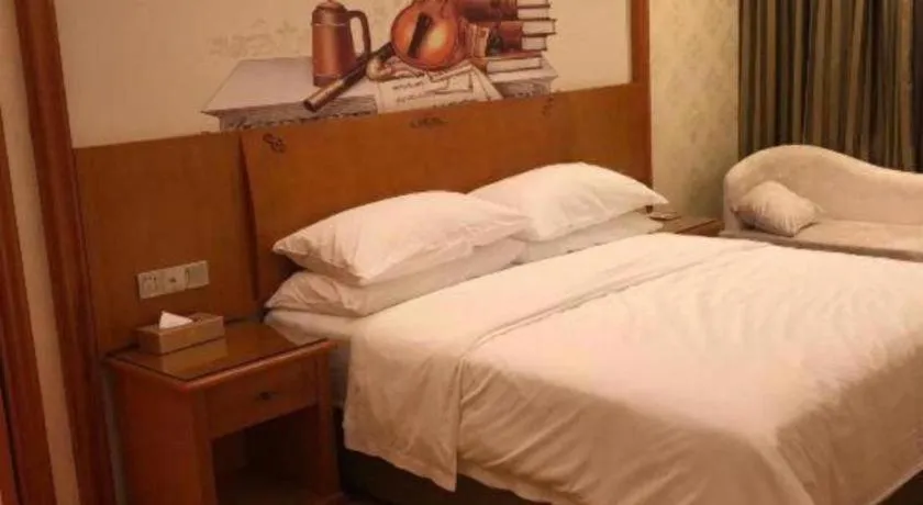 Bed in Vienna Hotel Hunan Shaoyang South Railway Station