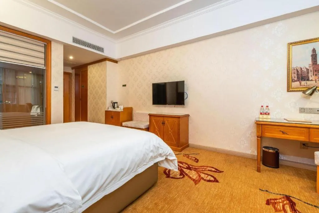 Bed in Vienna Hotel Hunan Shaoyang South Railway Station