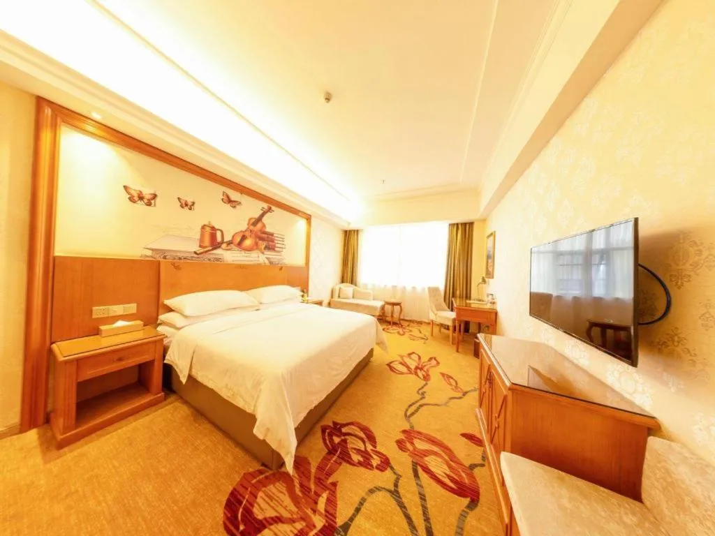 Bed in Vienna Hotel Hunan Shaoyang South Railway Station