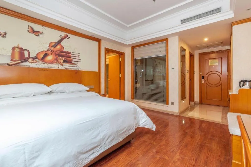 Bed in Vienna Hotel Hunan Shaoyang South Railway Station