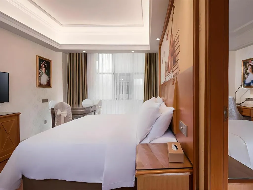 Bed in Vienna Hotel Hunan Shaoyang South Railway Station