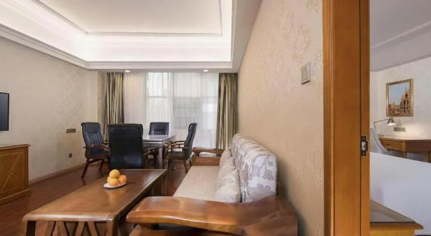 Bed in Vienna Hotel Hunan Shaoyang South Railway Station