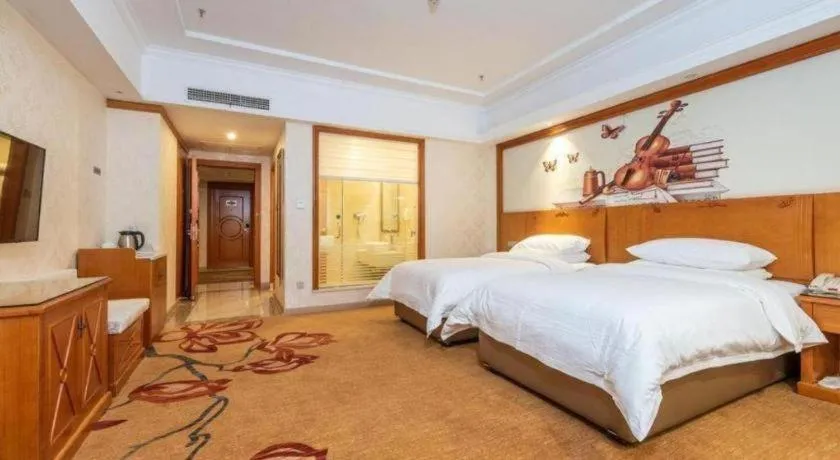 Bed in Vienna Hotel Hunan Shaoyang South Railway Station