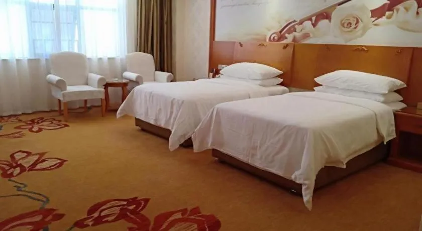 Bed in Vienna Hotel Hunan Shaoyang South Railway Station