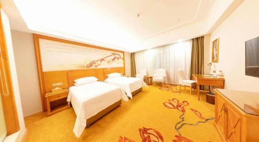 Bed in Vienna Hotel Hunan Shaoyang South Railway Station