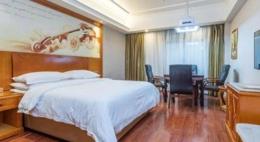 Bed in Vienna Hotel Hunan Shaoyang South Railway Station