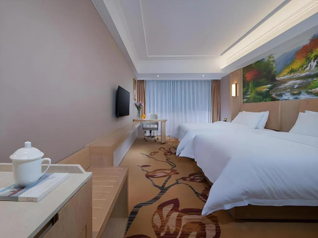 Bed in Vienna Hotel Chongqing Jiefangbei Hongyadong