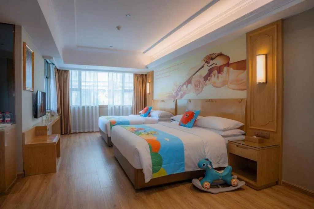 Bed in Vienna Hotel Chongqing Jiefangbei Hongyadong