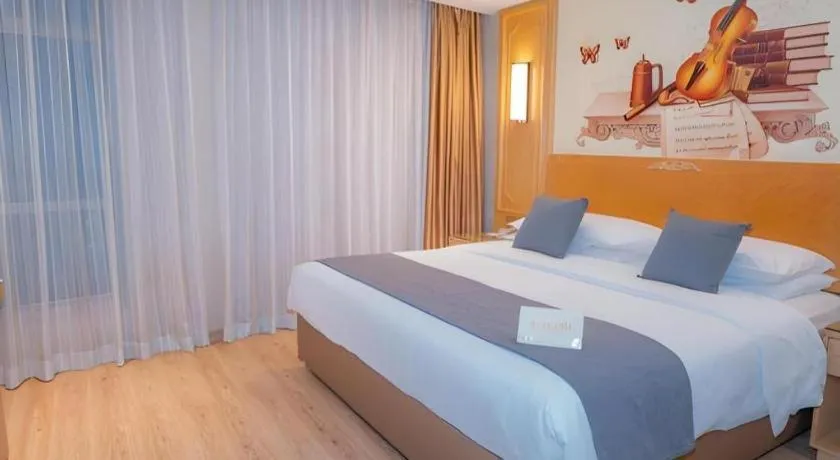 Bed in Vienna Hotel Chongqing Jiefangbei Hongyadong