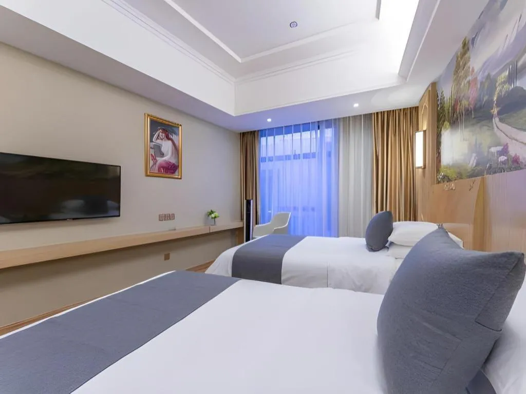 Bed in Vienna Hotel Chongqing Jiefangbei Hongyadong