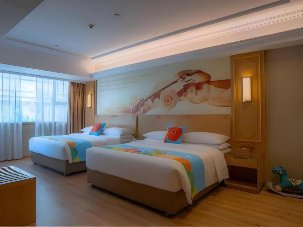 Bed in Vienna Hotel Chongqing Jiefangbei Hongyadong