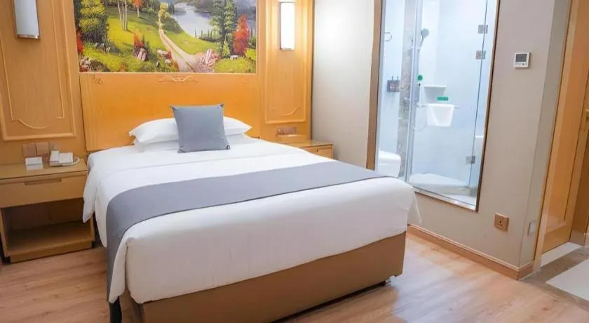 Bed in Vienna Hotel Chongqing Jiefangbei Hongyadong