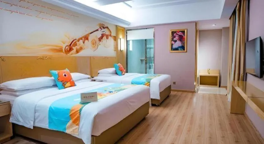 Bed in Vienna Hotel Chongqing Jiefangbei Hongyadong