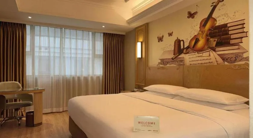 Bed in Vienna Hotel Chongqing Jiefangbei Hongyadong