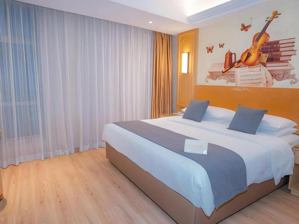 Bed in Vienna Hotel Chongqing Jiefangbei Hongyadong