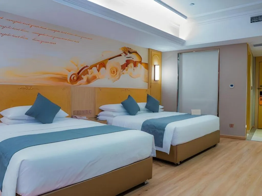 Bed in Vienna Hotel Chongqing Jiefangbei Hongyadong