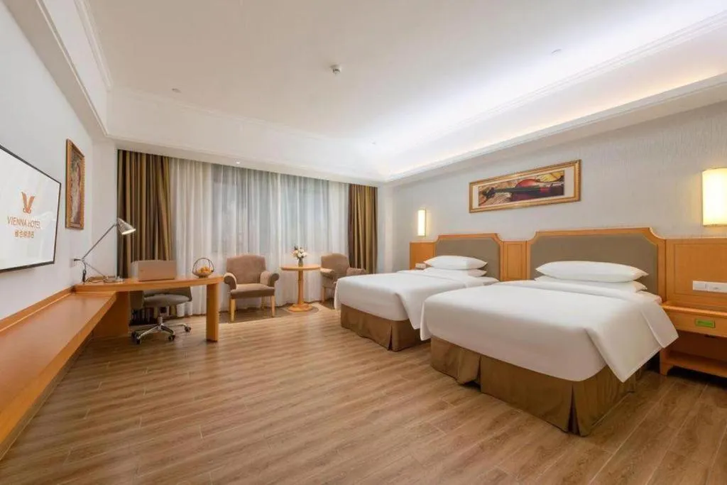 Bed in Vienna Hotel Guangdong Foshan Wenhua North Road
