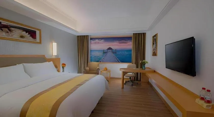 Bed in Vienna Hotel Guangdong Foshan Wenhua North Road