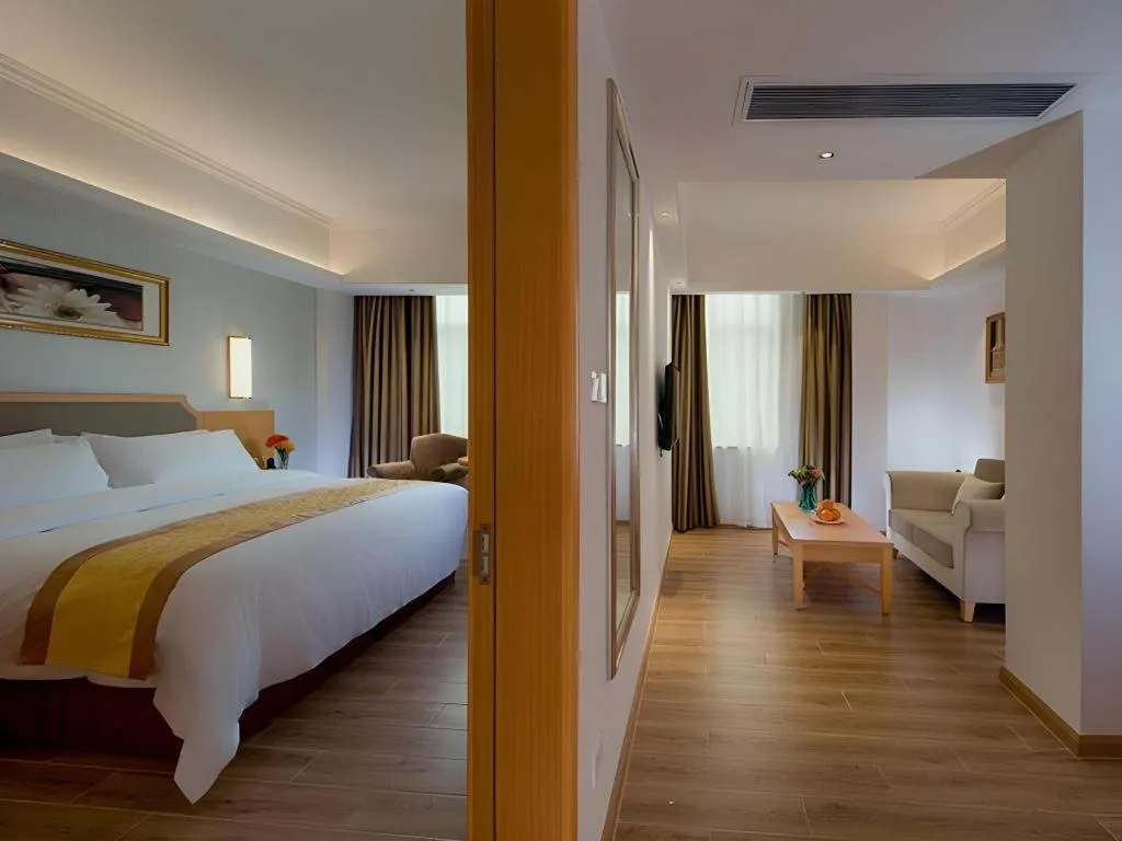 Bed in Vienna Hotel Guangdong Foshan Wenhua North Road