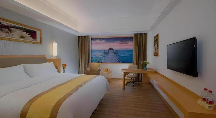 Bed in Vienna Hotel Guangdong Foshan Wenhua North Road
