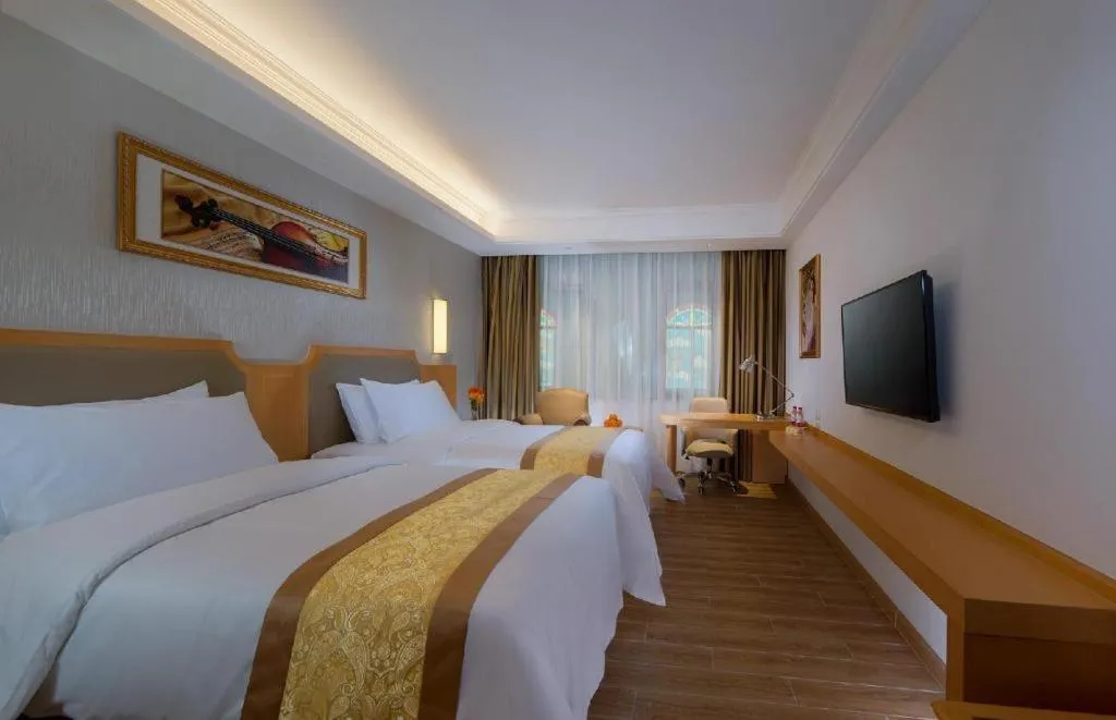Bed in Vienna Hotel Guangdong Foshan Wenhua North Road