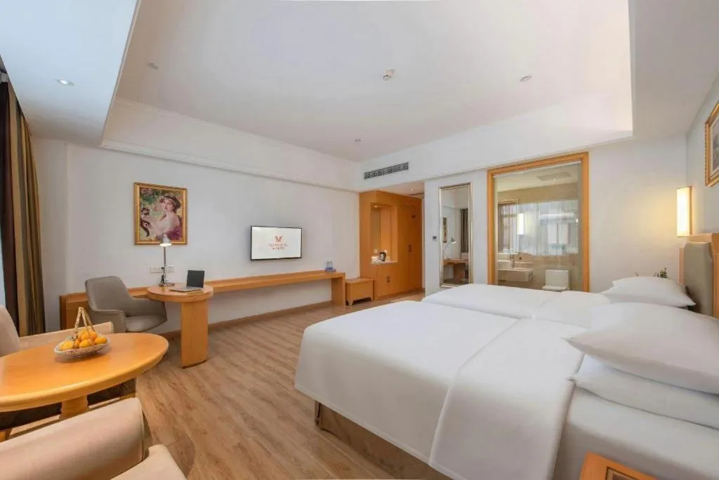 Bed in Vienna Hotel Guangdong Foshan Wenhua North Road
