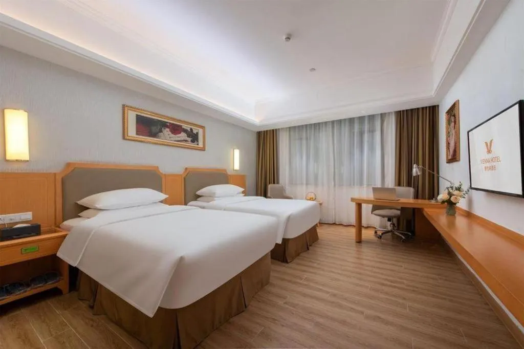 Bed in Vienna Hotel Guangdong Foshan Wenhua North Road