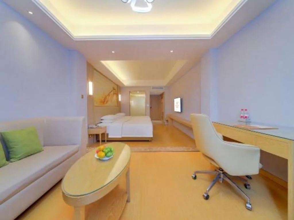 Bed in Vienna Hotel Zhengzhou Fengchan Road Fortune Plaza