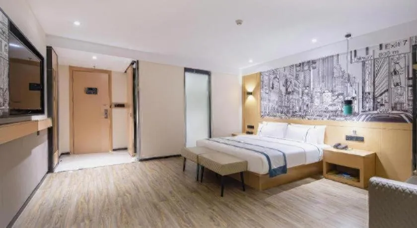 Bed in City Comfort Inn Nanning Kuaihuan Building Materials Market Yongwu Road Metro Station