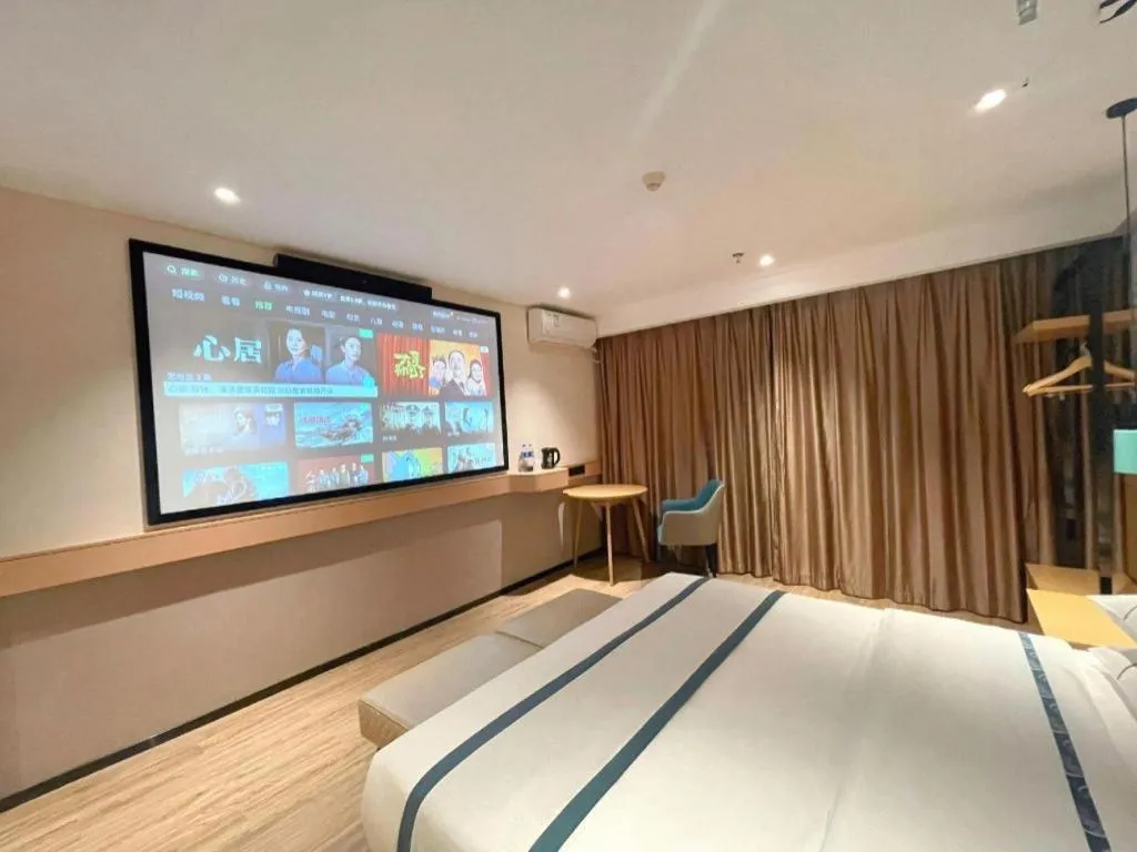 Bed in City Comfort Inn Nanning Kuaihuan Building Materials Market Yongwu Road Metro Station