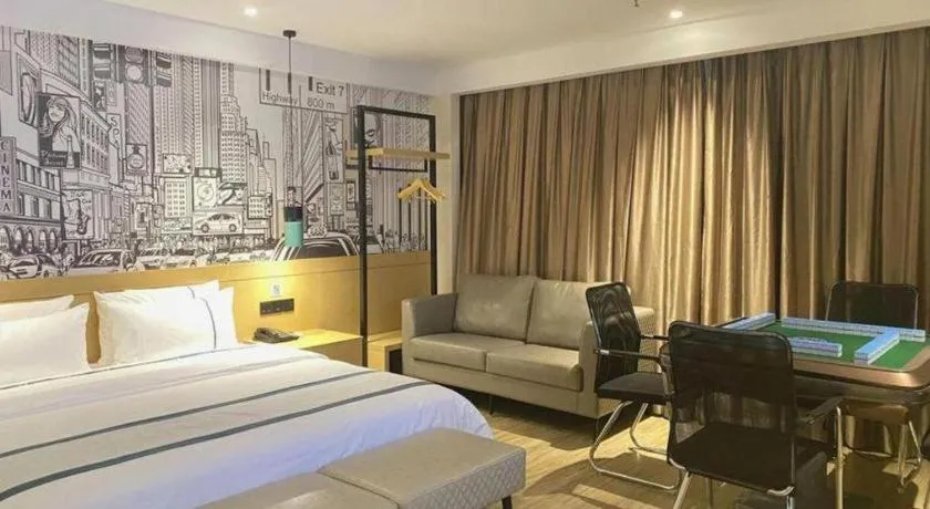 Bed in City Comfort Inn Nanning Kuaihuan Building Materials Market Yongwu Road Metro Station