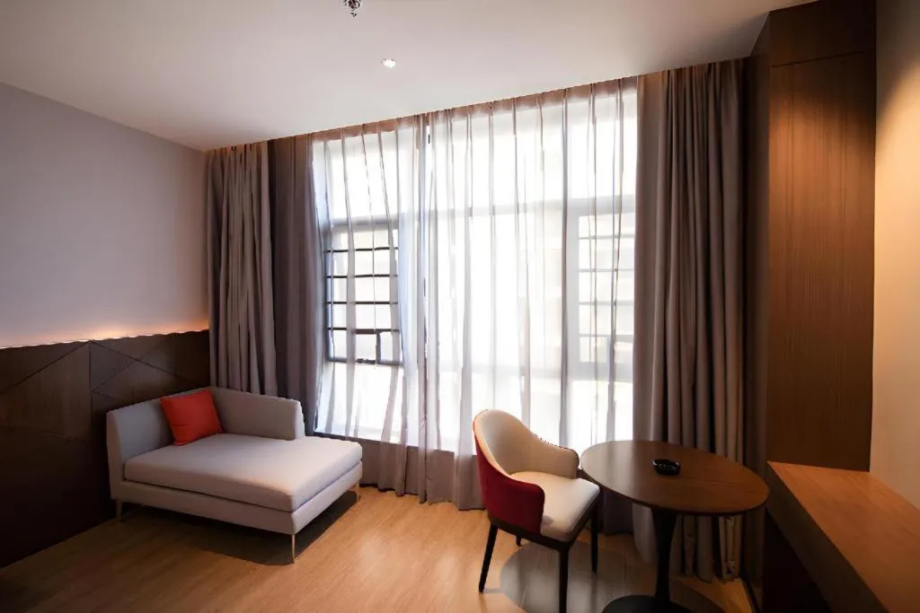 Bed in Borrman Hotel Baise High-speed Railway Station Hengning Plaza