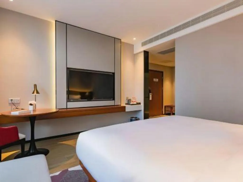 Bed in Borrman Hotel Xi'an North High-speed Railway Station